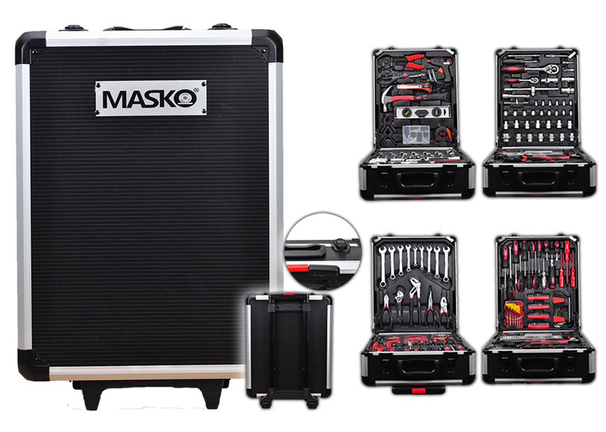 Универсальный набор инструментов Masko 186 предметов Германия