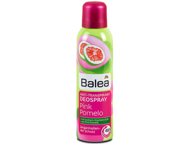 Balea Anti-Transpirant Deospray Pink PomeloBalea Anti-Transpirant Deospray Pink PomeloBalea Anti-Transpirant Deospray Pink PomeloBalea Anti-Transpirant Deospray Pink Pomelo