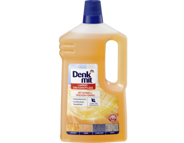 мийний засіб для ламінату та кірка Denkmit Laminat- und Korkpflegeмийний засіб для ламінату та кірка Denkmit Laminat- und Korkpflegeмийний засіб для ламінату та кірка Denkmit Laminat- und Korkpflegeмийний засіб для ламінату та кірка Denkmit Laminat- und Korkpflege