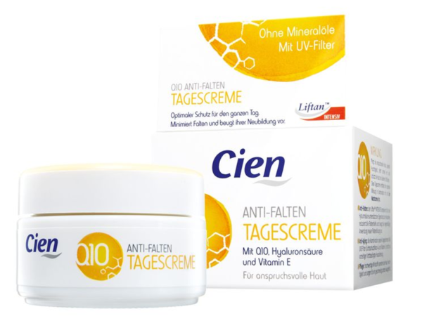 Денний крем Cien проти зморшок з Q10Денний крем Cien проти зморшок з Q10Денний крем Cien проти зморшок з Q10Денний крем Cien проти зморшок з Q10