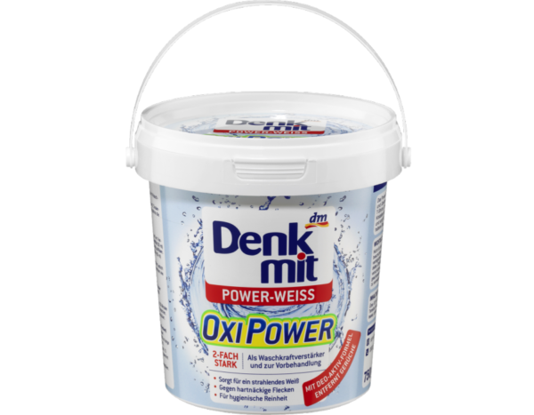 засіб для виведення плям Denkmit Oxi Power Weissзасіб для виведення плям Denkmit Oxi Power Weiss