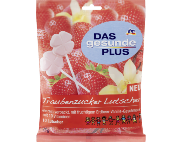 цукерки на паличці Das gesunde Plus Traubenzucker Lutscher Erdbeer-Vanilleцукерки на паличці Das gesunde Plus Traubenzucker Lutscher Erdbeer-Vanilleцукерки на паличці Das gesunde Plus Traubenzucker Lutscher Erdbeer-Vanilleцукерки на паличці Das gesunde Plus Traubenzucker Lutscher Erdbeer-Vanille