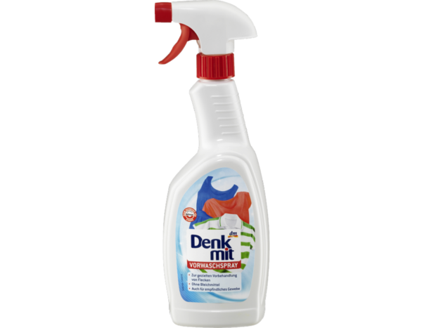 Засіб для виведення плям Denkmit VorwaschsprayЗасіб для виведення плям Denkmit VorwaschsprayЗасіб для виведення плям Denkmit VorwaschsprayЗасіб для виведення плям Denkmit Vorwaschspray