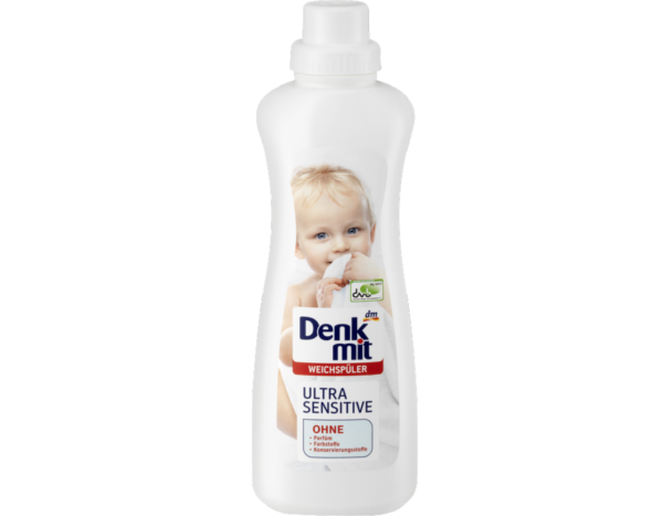 ополіскувач для дитячої білизни Denkmit Weichspüler Ultra Sensitiveополіскувач для дитячої білизни Denkmit Weichspüler Ultra Sensitiveополіскувач для дитячої білизни Denkmit Weichspüler Ultra Sensitiveополіскувач для дитячої білизни Denkmit Weichspüler Ultra Sensitive