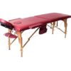 Масажний стіл 2-х секційний DS MS171 червоний