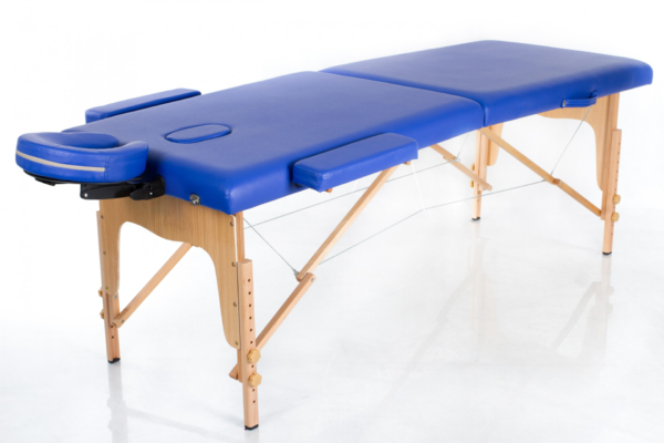Масажний стіл 2-х секційний DS MS171 синійМасажний стіл 2-х секційний DS MS171 синій