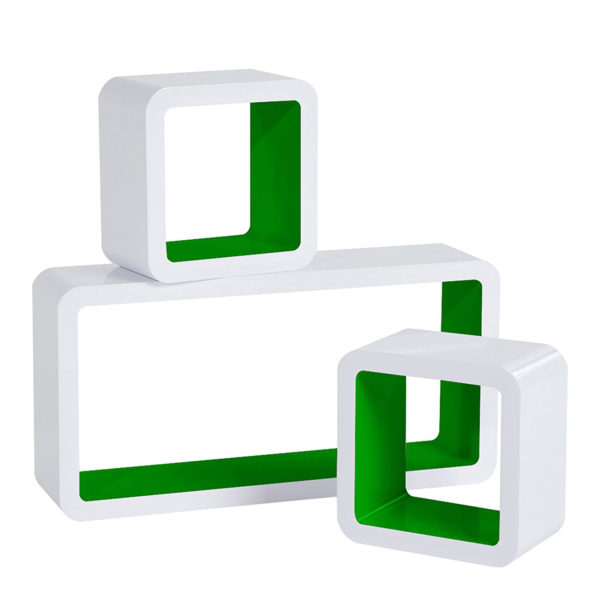 Набір із 3 настінних полиць RG9229 (Білий із зеленим 3)Набір із 3 настінних полиць RG9229 (Білий із зеленим 3)Набір із 3 настінних полиць RG9229 (Білий із зеленим 3)Набір із 3 настінних полиць RG9229 (Білий із зеленим 3)