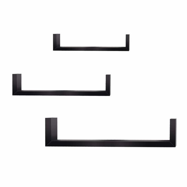 Набір із 3 настінних полиць RG9311 ЧорнийНабір із 3 настінних полиць RG9311 ЧорнийНабір із 3 настінних полиць RG9311 ЧорнийНабір із 3 настінних полиць RG9311 Чорний