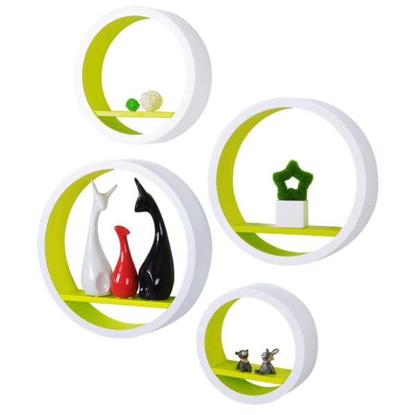 Набір із 4 настінних круглих полиць RG9231 (Зелений 2)Набір із 4 настінних круглих полиць RG9231 (Зелений 2)Набір із 4 настінних круглих полиць RG9231 (Зелений 2)Набір із 4 настінних круглих полиць RG9231 (Зелений 2)