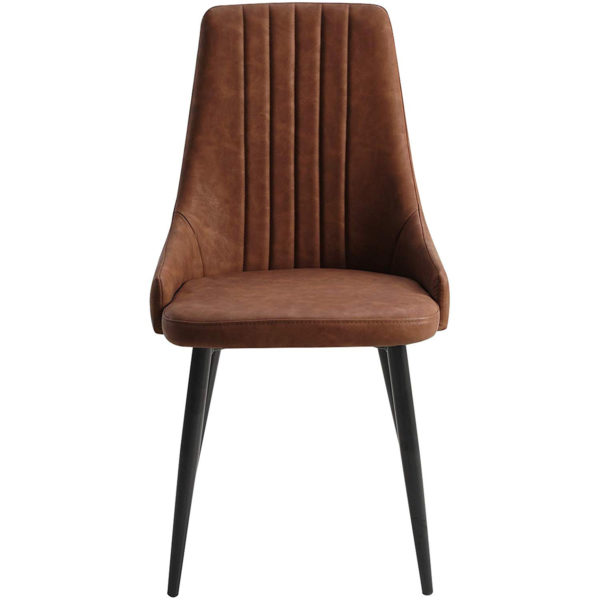 Стілець зі штучної шкіри BH183 (Коричневий)Стілець зі штучної шкіри BH183 (Коричневий)