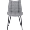 Стілець зі штучної шкіри BH207 (Сірий)Стілець зі штучної шкіри BH207 (Сірий)