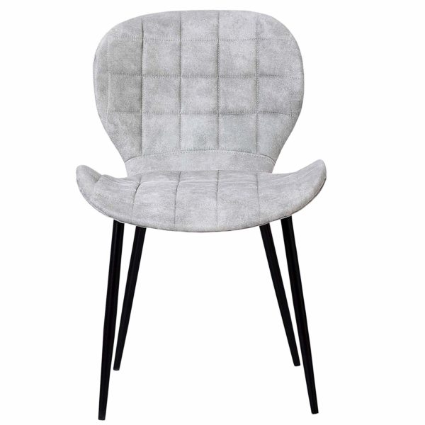 Стільці з античної шкіри BH98 (Сірий) Стільці з античної шкіри BH98 (Сірий)