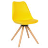 Стулья із пластику BH57 (Жовтий)Стулья із пластику BH57 (Жовтий)Стулья із пластику BH57 (Жовтий)Стулья із пластику BH57 (Жовтий)