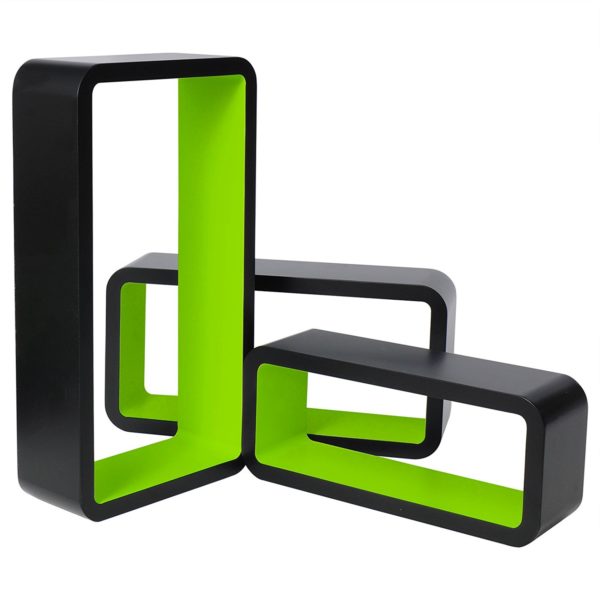 Набір із 3 настінних полиць RG9270 ЗеленийНабір із 3 настінних полиць RG9270 ЗеленийНабір із 3 настінних полиць RG9270 ЗеленийНабір із 3 настінних полиць RG9270 Зелений