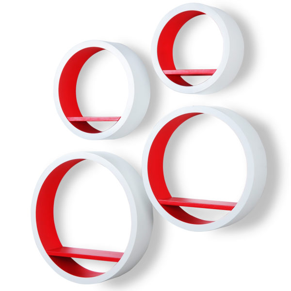 Набір із 4 настінних круглих полиць RG9231 (Червоний 2)Набір із 4 настінних круглих полиць RG9231 (Червоний 2)Набір із 4 настінних круглих полиць RG9231 (Червоний 2)Набір із 4 настінних круглих полиць RG9231 (Червоний 2)