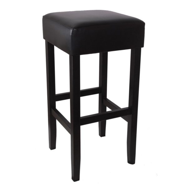 Барний стілець з дерева BH22 (Чорний)