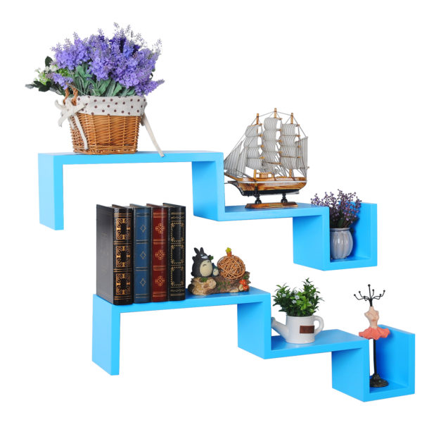 Стінна полиця RG9245 (Блакитний)Стінна полиця RG9245 (Блакитний)Стінна полиця RG9245 (Блакитний)Стінна полиця RG9245 (Блакитний)