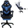 Геймерське крісло ігрове з підставкою для ніг, до 120кг навантаження, з 4D підлокітниками ts-bs815