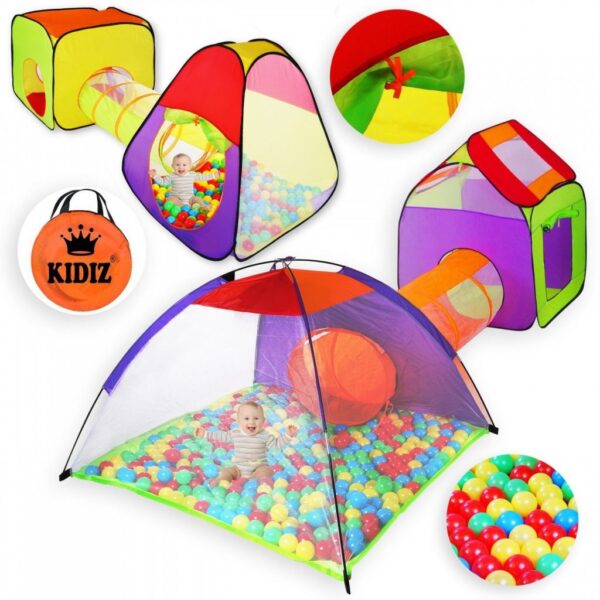 Дитячий ігровий намет KIDIZ 200 куль у комплекті