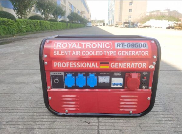 Генератор бензиновий 3-х фазний с електростартером Royaltronic RT-G9500