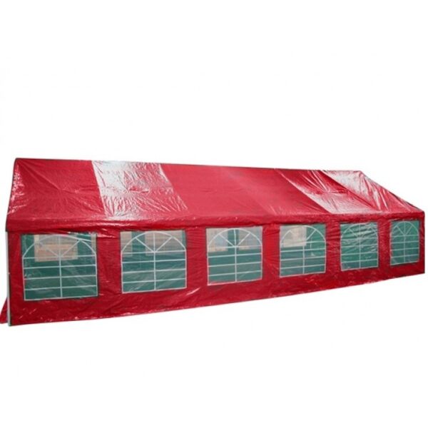 Садовий павільйон 6х12 м Червоний