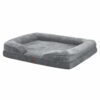 Ортопедична лежанка для собак Sheena XL 105 x 82 см Сірий