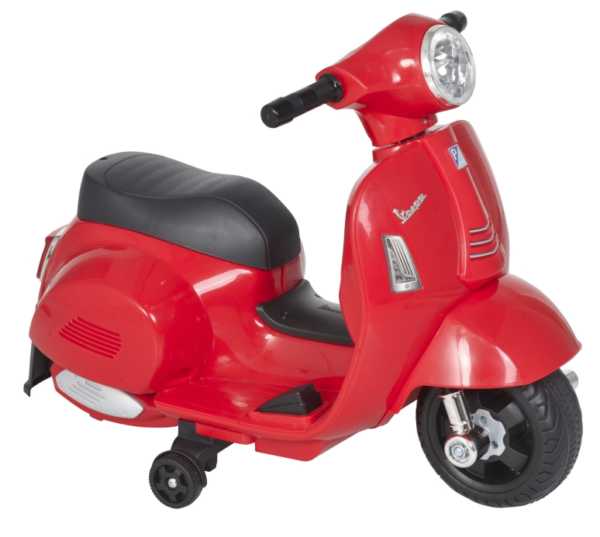 Електричний дитячий мотоцикл від 18 до 36 місяців Толокар Каталка 66,5 x 38 x 52 см HOMCOM VESPA Німеччина