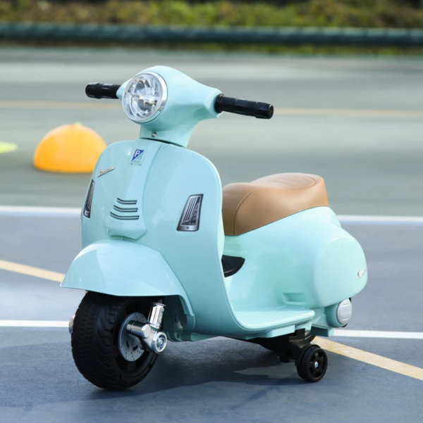 Електричний дитячий мотоцикл від 18 до 36 місяців Толокар Каталка 66,5 x 38 x 52 см HOMCOM VESPA Німеччина